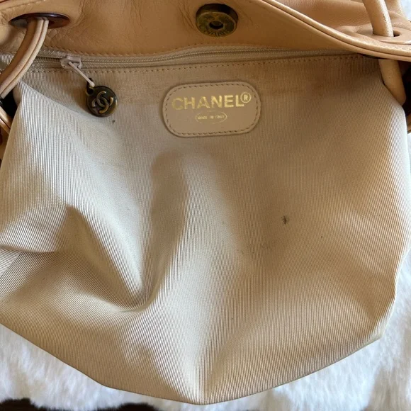 Chanel Lambskin CC Tassel Shoulder Bag - Picture 11 of 16